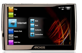 Archos 501020 405 2gb Sd Slot Purple